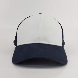 Pacific Headwear‎ Hat Blank With White Front Color Navy Blue Cap Size M / XL
